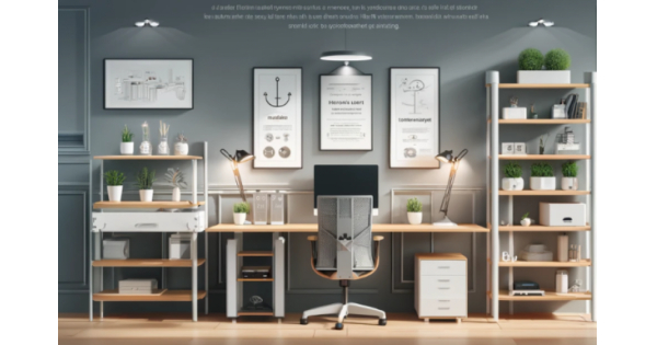 Evde Verimliliği Artıran Çalışma Odası Mobilya Önerileri
